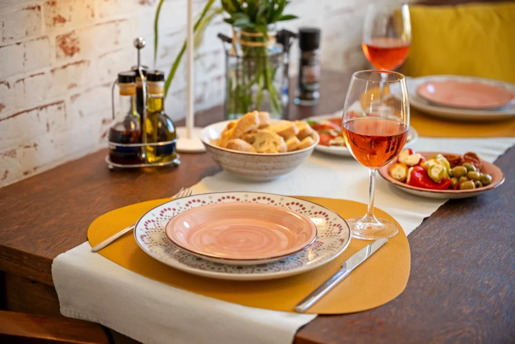 Lovingly laid table