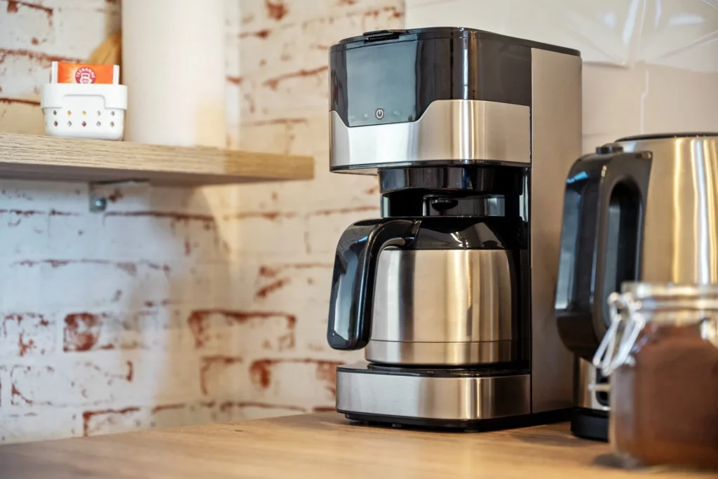 Coffee maker in the kitchen